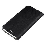Kabura SENSITIVE Book do SAMSUNG A40 czarny