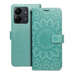 Kabura MEZZO Book do XIAOMI Redmi 13C / POCO C65 mandala zielony