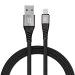 Kabel Blue Star z oplotem ze zczem USB A do Lightning 2,4A