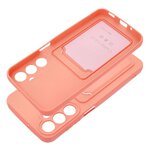 Futerał CARD CASE do SAMSUNG A16 5G różowy