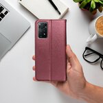 Kabura SMART MAGNETO do HUAWEI Nova 12i burgundowy