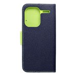 Kabura FANCY Book do XIAOMI Redmi Note 13 Pro Plus 5G granatowo limonkowy