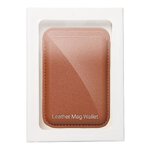 Portfel magnetyczny Leather Mag Wallet brzowy