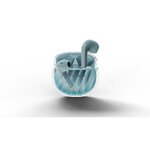 Bezprzewodowe suchawki HiFuture FLYBUDS3 Elegant (ENC) (IPX5) TWS niebieski
