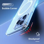 DUX DUCIS futerał CLIN MAG kompatybilny z MagSafe do IPHONE 16 Pro transparentny