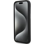 Oryginalne Etui KARL LAGERFELD Hardcase KLHCP15MSDHKCNK do iPhone 15 Plus (Silicone KC / czarny)