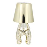 Lampka nocna GOLD MAN Art Deco siedzcy (wzr 2) MLTL