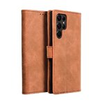 Kabura TENDER Book do SAMSUNG S22 Ultra brzowy