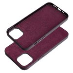 Woven Mag Cover kompatybilne z MagSafe do IPHONE 14 PLUS burgundowy