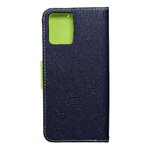 Kabura Fancy Book do MOTOROLA MOTO G14 granatowy / limonka