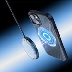 DUX DUCIS futera AIMO MAG kompatybilny z MagSafe do IPHONE 15 Plus czarny