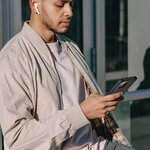 DUX DUCIS kabura SKIN X2 do IPHONE 14 Pro Max niebieska