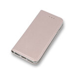 Etui Smart Magnetic do iPhone 14 6,1" różowo-złote