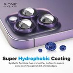 Szkło szafirowe X-ONE na obiektyw aparatu Camera Armor Pro - do iPhone 15 Pro/15 Pro Max