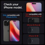 SPIGEN szkło hartowane GLAS.TR”EZ FIT” 2-pack do IPHONE 16 Pro clear