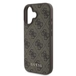 GUESS futerał do IPHONE 16 GUHCP16SG4GFBR (PU 4G Classic) brązowy