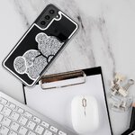 Futerał TEDDY BEAR do SAMSUNG A13 4G srebrny