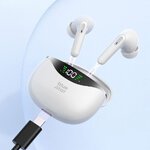 Blue Star suchawki bezprzewodowe stereo TWS T60 biae