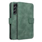 Kabura TENDER Book do SAMSUNG S21 FE zielony