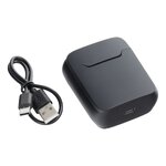 Mikrofon bezprzewodowy krawatowy dla iPhone Lightning 8-pin z etui adujcym S11