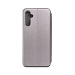 Kabura Book Elegance do SAMSUNG A14 4G / A14 5G stalowy