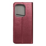 Kabura SMART MAGNETO do XIAOMI Redmi Note 13 Pro 4G burgundowy