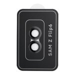 Osłona aparatu PROTECTOR 9H + aplikator do SAMSUNG FLIP 6 czarna
