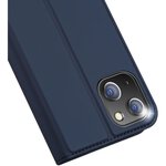 DUX DUCIS Skin Pro - futerał z klapką do Apple iPhone 15 Plus niebieski