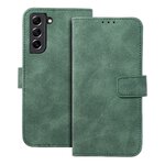 Kabura TENDER Book do SAMSUNG S21 FE zielony
