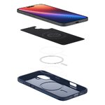 SPIGEN futerał THIN FIT MAG kompatybilny z MagSafe do IPHONE 16 navy blue