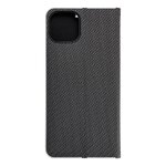 Kabura LUNA Book Carbon do IPHONE 15 Plus czarny