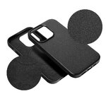Leather Mag Cover kompatybilne z MagSafe do IPHONE 15 PLUS czarny