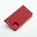 Kabura LUNA Book Carbon do IPHONE 11 czerwony