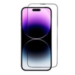 5D Full Glue Tempered Glass - do iPhone 13 / 13 Pro / 14 czarny + aplikator