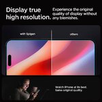 SPIGEN szkło hartowane GLAS.TR”EZ FIT” 2-pack do IPHONE 16 Pro clear