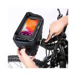 WILDMAN sakwa rowerowa na kierownic na zamek XT8 3L czarna