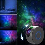 Lampka nocna projektor gwiazd nieba LED RC-K-272 czarny
