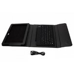Etui z klawiaturą bluetooth do tabletów Galaxy Tab 2 10" czarne 