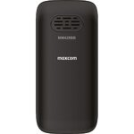 MAXCOM telefon dla seniora MM428L czarny