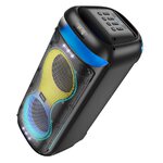 HOCO głośnik bluetooth + 2 x bezprzewodowe mikrofony HA13 Max czarny HOCO głośnik bluetooth + 2 x bezprzewodowe mikrofony HA13 Max czarny
