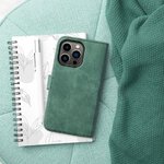 Kabura TENDER Book do IPHONE 13 zielony