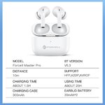 FORCELL F-AUDIO suchawki bezprzewodowe / bluetooth stereo TWS Master PRO biae