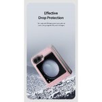 DUX DUCIS futerał BRIL do SAMSUNG Z Flip6 5G różowy