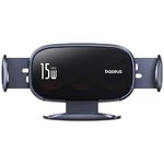 BASEUS uchwyt samochodowy indukcyjny do kratki 15W BS-CM029 czarny