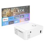 HOCO projektor z systemem Android Wi-Fi Bluetooth 1080P DT3 biały