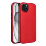 Leather Mag Cover kompatybilne z MagSafe do IPHONE 15 PLUS czerwony