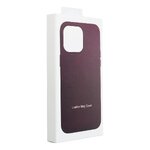 Leather Mag Cover kompatybilne z MagSafe do IPHONE 14 PLUS ciemny fioletowy
