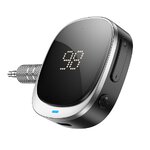 HOCO adapter AUX Jack 3,5 mm BLUETOOTH z wywietlaczem E80 czarny
