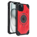 Futera Armor Mag Cover kompatybilny z MagSafe do IPHONE 15 PLUS czerwony