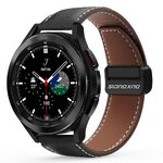 DUX DUCIS pasek YA skrzany 22 mm czarny